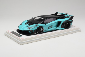 Lamborghini Aventador Liberty Walk LB-Silhouette WORKS GT Evo Verde Mentă IVY 1:18 REMC001 Rășină - imaginea 2 din 7