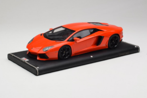 Lamborghini Aventador Portocaliu MR Collection 1:18 LAMB064 Rășină - imaginea 2 din 6