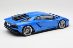 Lamborghini Aventador S LP740-4 Blue Nila AUTOart 1:18 79134 Metal - imaginea 3 din 8