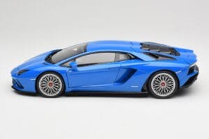 Lamborghini Aventador S LP740-4 Blue Nila AUTOart 1:18 79134 Metal - imaginea 4 din 8