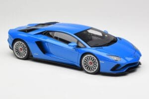 Lamborghini Aventador S LP740-4 Blue Nila AUTOart 1:18 79134 Metal - imaginea 6 din 8