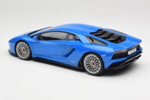 Lamborghini Aventador S LP740-4 Blue Nila AUTOart 1:18 79134 Metal - imaginea 7 din 8