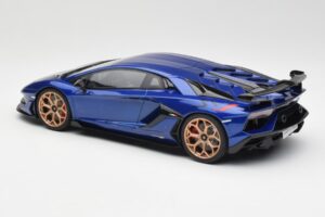 Lamborghini Aventador SVJ Albastru GT Spirit 1:18 GTS18512BL Rășină - imaginea 5 din 6