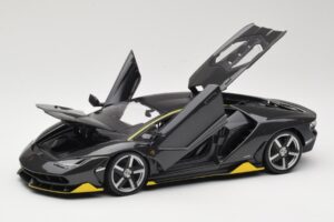 Lamborghini Centenario Gri Maisto 1:18 31386-M1 Metal - imaginea 2 din 8