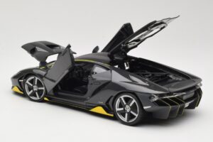 Lamborghini Centenario Gri Maisto 1:18 31386-M1 Metal - imaginea 5 din 8