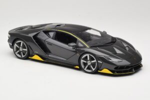 Lamborghini Centenario Gri Maisto 1:18 31386-M1 Metal - imaginea 6 din 8