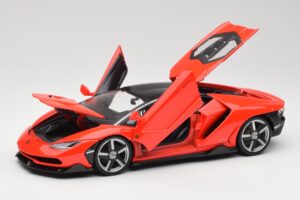 Lamborghini Centenario Roșu Maisto 1:18 31386 Metal - imaginea 2 din 8