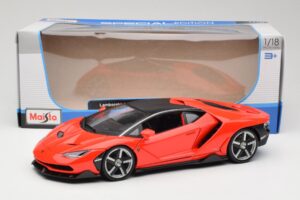 Lamborghini Centenario Roșu Maisto 1:18 31386 Metal - imaginea 8 din 8