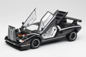 Lamborghini Countach LP500S Negru Kyosho 1:18 08326K Metal - imaginea 2 din 8