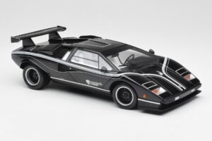 Lamborghini Countach LP500S Negru Kyosho 1:18 08326K Metal - imaginea 6 din 8