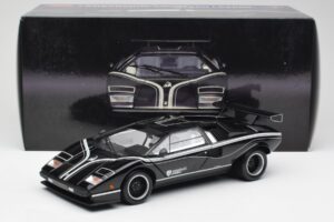 Lamborghini Countach LP500S Negru Kyosho 1:18 08326K Metal - imaginea 8 din 8