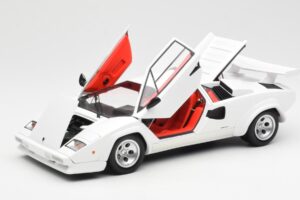 Lamborghini Countach LP500S Alb Kyosho 1:18 08320E Metal - imaginea 2 din 8