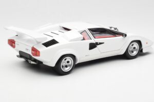 Lamborghini Countach LP500S Alb Kyosho 1:18 08320E Metal - imaginea 3 din 8
