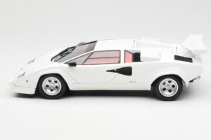 Lamborghini Countach LP500S Alb Kyosho 1:18 08320E Metal - imaginea 4 din 8