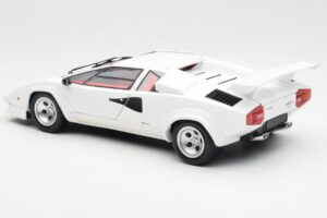 Lamborghini Countach LP500S Alb Kyosho 1:18 08320E Metal - imaginea 7 din 8