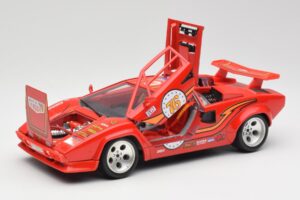 Lamborghini Countach Roșu Bburago 1:18 3047 Metal - imaginea 2 din 8