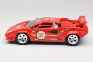 Lamborghini Countach Roșu Bburago 1:18 3047 Metal - imaginea 4 din 8