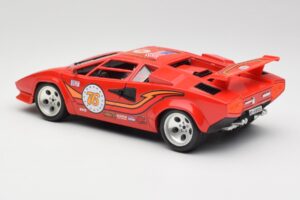 Lamborghini Countach Roșu Bburago 1:18 3047 Metal - imaginea 7 din 8