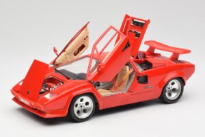 Lamborghini Countach Roșu Bburago 1:18 3047-M1 Metal - imaginea 2 din 8