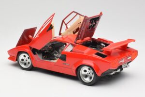 Lamborghini Countach Roșu Bburago 1:18 3047-M1 Metal - imaginea 5 din 8