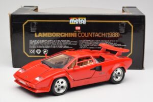 Lamborghini Countach Roșu Bburago 1:18 3047-M1 Metal - imaginea 8 din 8