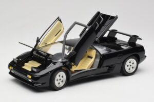 Lamborghini Diablo Negru Mira 1:18 6107 Metal - imaginea 2 din 8