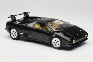 Lamborghini Diablo Negru Mira 1:18 6107 Metal - imaginea 6 din 8