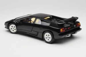 Lamborghini Diablo Negru Mira 1:18 6107 Metal - imaginea 7 din 8