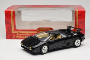 Lamborghini Diablo Negru Mira 1:18 6107 Metal - imaginea 8 din 8