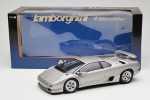 Lamborghini Diablo Argintiu AUTOart 1:18 70071 Metal - imaginea 8 din 8