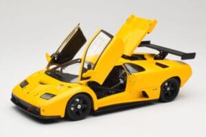 Lamborghini Diablo GTR Galben Hot Wheels 1:18 53885 Metal - imaginea 2 din 8