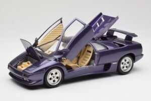 Lamborghini Diablo Violet Maisto 1:18 3028 Metal - imaginea 2 din 8