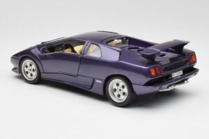 Lamborghini Diablo Violet Maisto 1:18 3028 Metal - imaginea 7 din 8