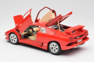 Lamborghini Diablo Roșu Bburago 1:18 3028-M1 Metal - imaginea 5 din 8