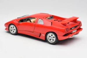 Lamborghini Diablo Roșu Bburago 1:18 3028-M1 Metal - imaginea 7 din 8