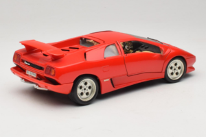 Lamborghini Diablo Roșu Bburago 1:18 3041-M1 Metal - imaginea 3 din 8
