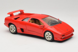 Lamborghini Diablo Roșu Bburago 1:18 3041-M1 Metal - imaginea 6 din 8