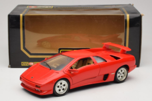 Lamborghini Diablo Roșu Bburago 1:18 3041-M1 Metal - imaginea 8 din 8