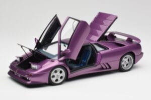 Lamborghini Diablo SE30 Anniversary Edition Violet Metalizat AUTOart 1:18 79158 Metal - imaginea 2 din 8