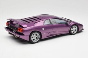 Lamborghini Diablo SE30 Anniversary Edition Violet Metalizat AUTOart 1:18 79158 Metal - imaginea 3 din 8
