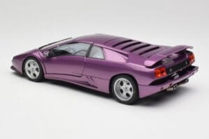 Lamborghini Diablo SE30 Anniversary Edition Violet Metalizat AUTOart 1:18 79158 Metal - imaginea 7 din 8