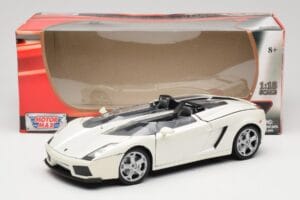Lamborghini Gallardo Concept S Alb Motormax 1:18 79156 Metal - imaginea 8 din 8