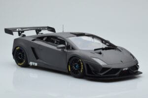 Lamborghini Gallardo GT3 FL2 Gri Închis AUTOart 1:18 81360 Metal - imaginea 6 din 8