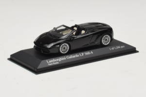 Lamborghini Gallardo LP560-4 Spyder Negru Minichamps 1:43 400103830 Metal - imaginea 2 din 5