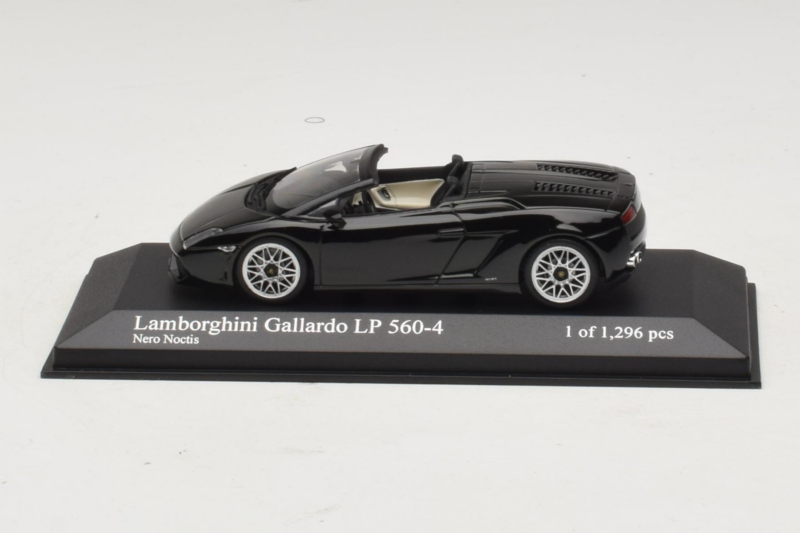Lamborghini Gallardo LP560-4 Spyder Negru Minichamps 1:43 400103830 Metal