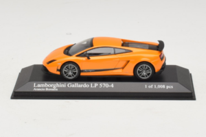 Lamborghini Gallardo LP570-4 Superleggera Portocaliu Metalizat Minichamps 1:43 400103841 Metal