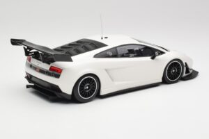 Lamborghini Gallardo LP600+ GT3 Bianco Monocerus Minichamps 1:18 151111102 Metal - imaginea 2 din 6