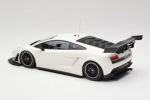 Lamborghini Gallardo LP600+ GT3 Bianco Monocerus Minichamps 1:18 151111102 Metal - imaginea 5 din 6