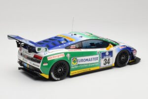 Lamborghini Gallardo LP600+ GT3 Reiter Engineering #34 H-J. Stuck / D. Rostek ADAC 24 Hours Nurburgring 2011 Minichamps 1:18  - imaginea 2 din 6