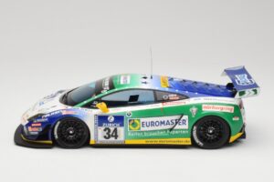 Lamborghini Gallardo LP600+ GT3 Reiter Engineering #34 H-J. Stuck / D. Rostek ADAC 24 Hours Nurburgring 2011 Minichamps 1:18  - imaginea 3 din 6